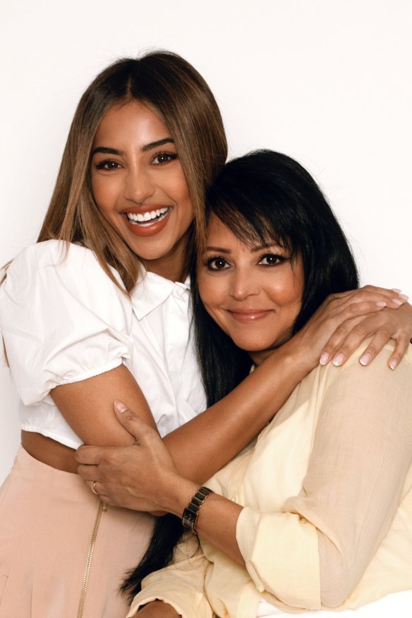 Maria Thattil and her mother, Nicky.