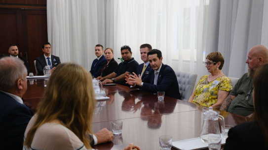 Advocates met with LNP MPs before the passage of the “Making Queensland Safer” laws.