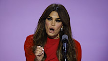 Kimberly Guilfoyle speaking at the 2024 Republican Convention.