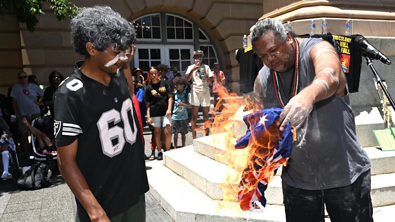 Crisafulli condemns flag burning, reigniting hate speech debate
