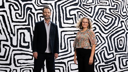 Up for AACTA Awards in December: Emile Sherman, producer of The Stranger, and Leah Purcell, who wrote, directed, produced and starred in The Drover’s Wife The Legend Of Molly Johnson.