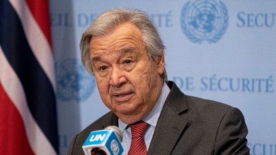 UN Secretary-General Antonio Guterres has struggled to take a leadership role in the Ukraine crisis.