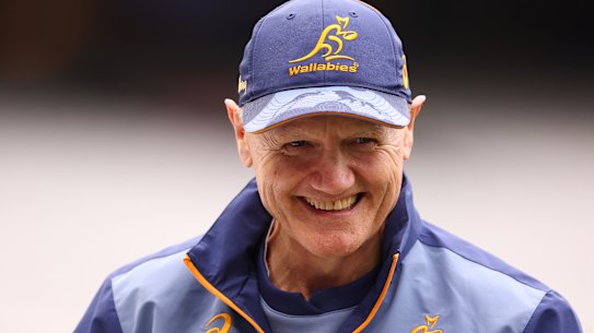 Wallabies coach Joe Schmidt.