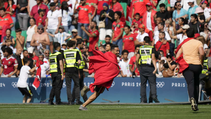 Argentina ‘equaliser’ ruled out by VAR hours after Morocco match suspended