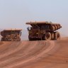 Rio has posted $US5.8bn net profit for the half-year, as iron ore prices start trending down.