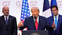 Leaders at the G7 summit threw their support behind US President Donald Trump’s tentative agreement with Iran.