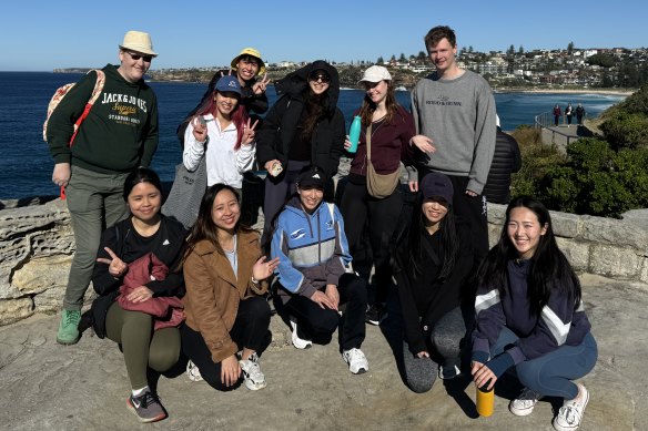 Sydney’s Matcha Club meets for social activities such as coastal walks, naturally followed by matchas.