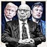  Donald Trump, Rupert Murdoch, Elon Musk