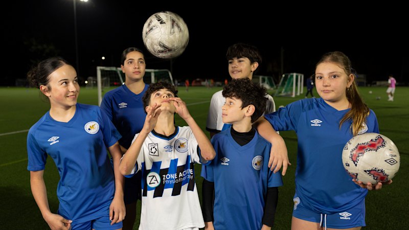 These young Italian-Australians have never seen the Azzurri at a World Cup. Forza Socceroos!