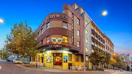 The Hollywood Hotel on Foster Street, Surry Hills, Sydney is listed for sale