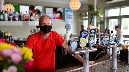 General Manager of Captain Cook Hotel Robbie Moroney.