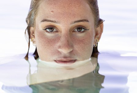 “She really gets herself worked up, but she fights that and uses that as motivation,” says O’Callaghan’s coach Dean Boxall.