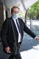 Michael Toohey, the first witness at the ICAC on Monday.