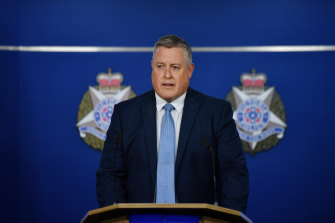 Detective Inspector Dean Thomas of the armed crime squad.