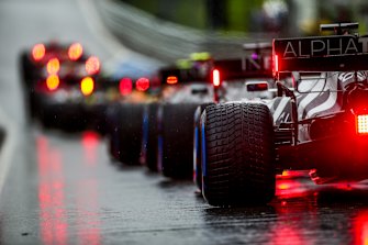 Visibility was low during qualifying.