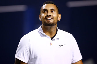 Nick Kyrgios has been spotted out and about in Sydney.