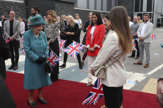 The day the Queen went to Coronation Street, to meet actors in the long-running soap, on July 8, 2021. 
