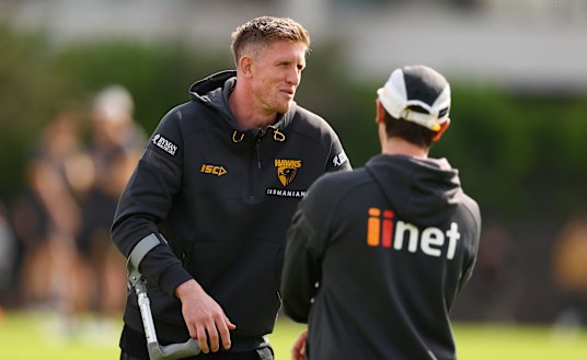 Sam Frost is likely to remain a Hawk despite rival interest in him.