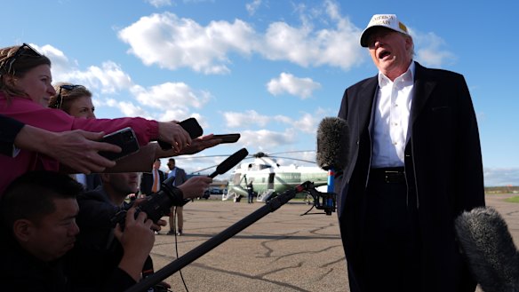 The price of oil has been highly sensitive to Donald Trump’s pronouncements on tariffs.