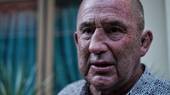 Brendon Johnsson's stepfather, Ashley Robinson, spoke to media the sentencing at Denpasar court.