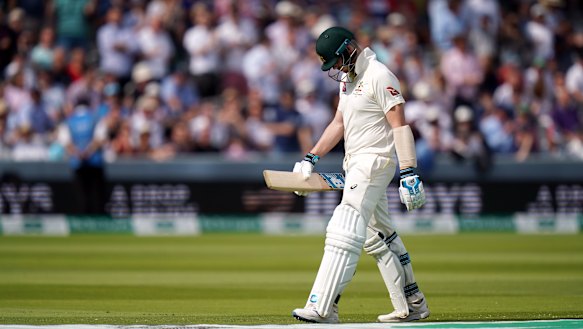 Australia's Steve Smith was booed during the Ashes Test match at Lord's.