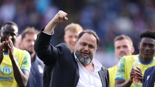 Evangelos Marinakis, owner of Nottingham Forest.