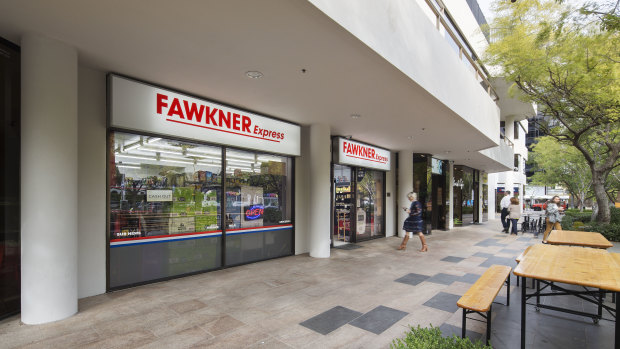 Two St Kilda Road retail shops sold for a combined $1.5 million.