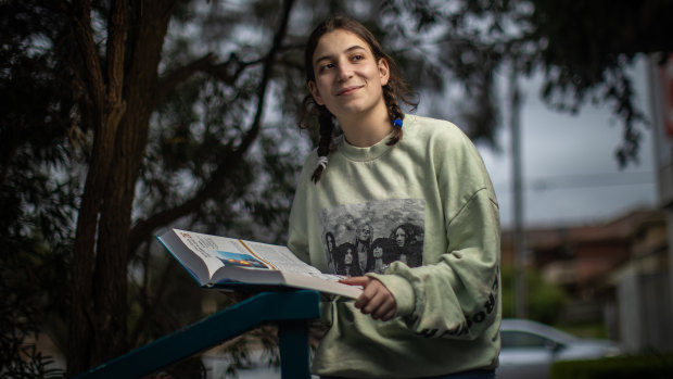 Olivia Voulgaris was a VCE premier’s award recipient all-rounder and scored a 50 in biology.