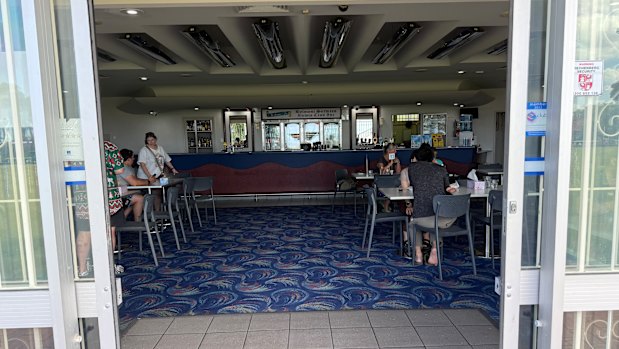 Inside Belmont Bowls Club where Mr Bill’s brought hordes of banh mi devotees.