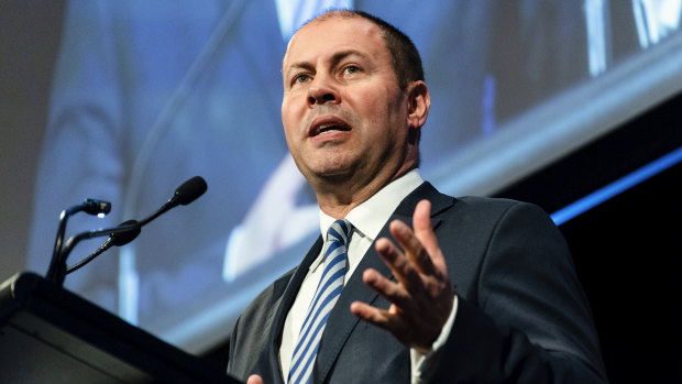 Treasurer Josh Frydenberg used his budget speech to declare that the nation's finances were already back in the black.