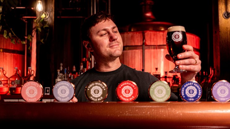 smh.com.au - Myffy Rigby - Come for the lager, stay for the chips on a stick at beer legend Chuck Hahn's brewery