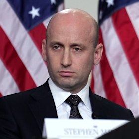 White House deputy chief of staff Stephen Miller. 