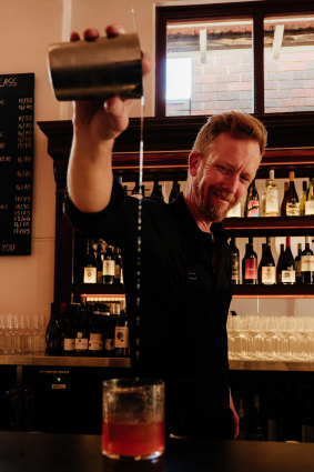 James Connolly, bar manager at Bertie, Bassendean, recommends the jasmine.