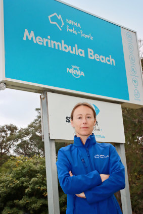 Jasamine Jones, the manager at the  Merimbula Beach caravan park, has urged people from NSW and Canberra  to visit.