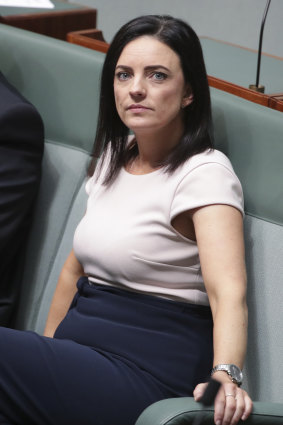 Labor MP Emma Husar in Parliament.