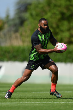 Semi Radradra is a member of the World XV.