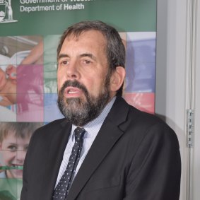 WA Chief Health Officer Andy Robertson.