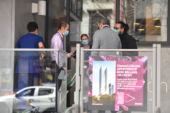 A resident of CBD apartment complex Vision Apartments has tested positive to coronavirus.  