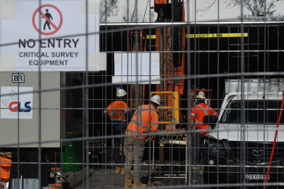 Remediation work on Mascot Towers has been under way since last July.