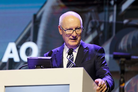 Richard Goyder is the chairman of  Woodside and the Australian Football League.