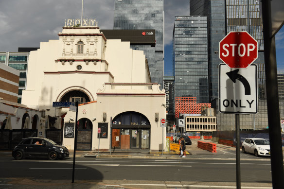 Lying dormant: The Roxy Theatre in Parramatta.