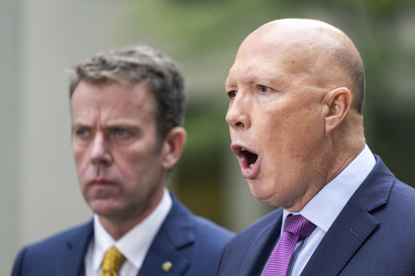 Opposition immigration and citizenship spokesman Dan Tehan and Opposition Leader Peter Dutton claim it is possible to use legislation to re-detain the released group.