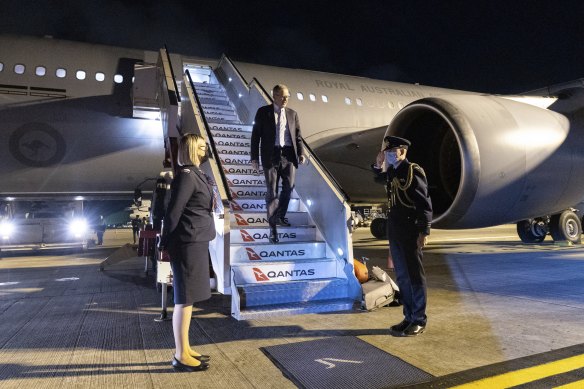 Prime Minister Anthony Albanese after his last visit to Tokyo in May.