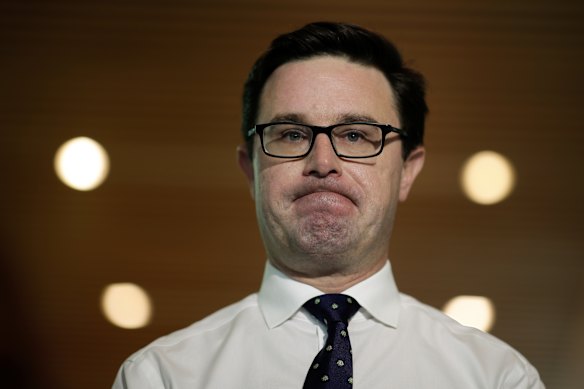 Water Resources Minister David Littleproud.