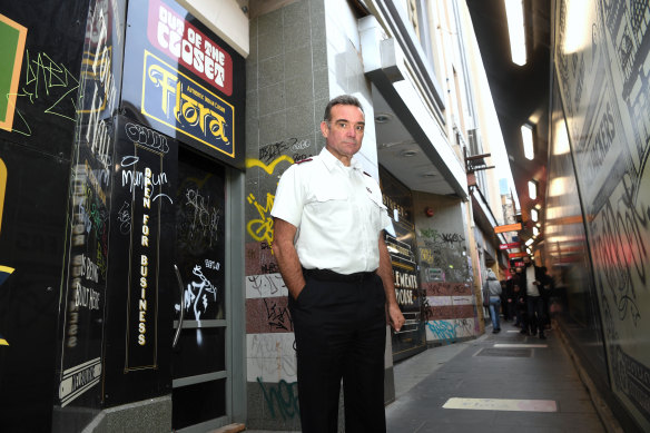 The Salvation Army’s Major Brendan Nottle backs a safe-injecting room on Flinders Street. 