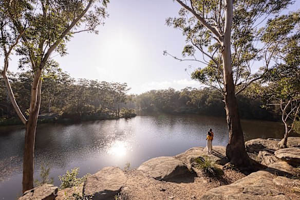 Lake Parramatta. 