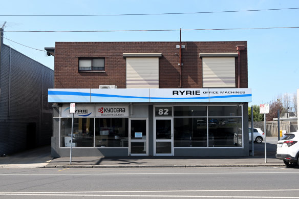 A Geelong property owned by Greenwood.