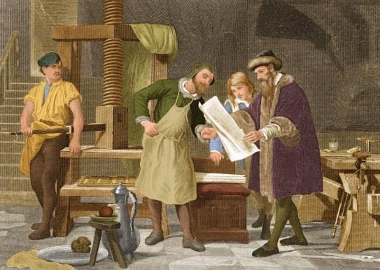 In Johannes Gutenberg’s day, governments wanted to regulate the printing press too.