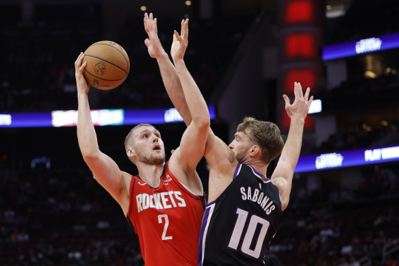 Houston Rockets centre Jock Landale.