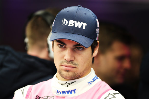 Racing Point F1 driver Lance Stroll.